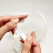 Baby Safety Door Protector, Anti-pinch Cover, 120x10cm, Frosted Clear - 4