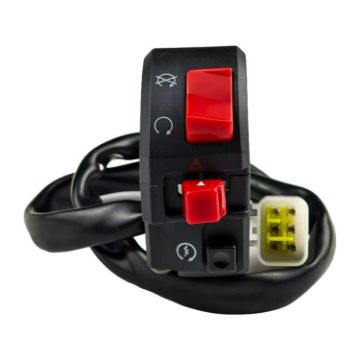 Ducati Motorcycle Right Handlebar Switch With Double Flash BZKG - 1