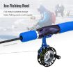 LEO 28348 Aluminum Ice Fishing Reel - Left-Handed Winter Reel - 2