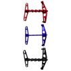 Universal Aluminum Alloy Fishbone License Plate Frame Red CPJ-006 - 2
