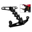 Universal Aluminum Alloy Fishbone License Plate Frame Red CPJ-006 - 5