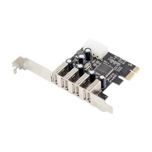 SUNWEIT ST623 PCIe x1 MCS9990 4-Port USB2.0 Expansion Card - 1