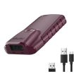 NETUM E900 Bluetooth 1/2 Code Wireless Phone Back Clip Scanner - 1