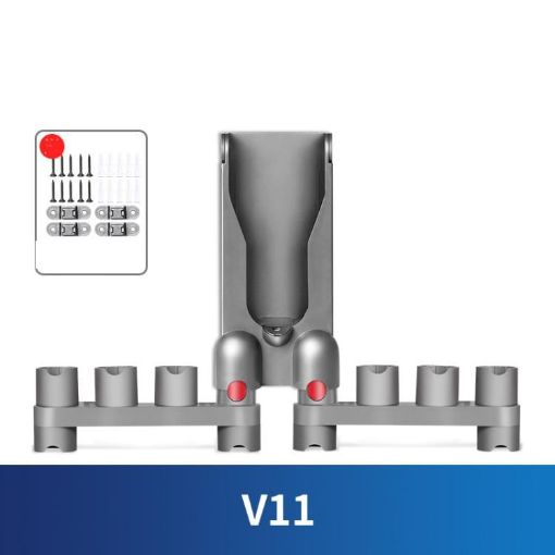 Dyson V11 Vacuum Wall Mount Rack, Holds 10 Attachments - 1