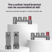 Dyson V11 Vacuum Wall Mount Rack, Holds 10 Attachments - 3
