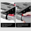 Dyson V11 Vacuum Wall Mount Rack, Holds 10 Attachments - 5