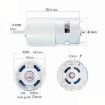 24V 10000RPM High Torque 795 Dual Ball DC Juicer Pump Motor - 3