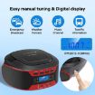 Kuephom W17 CD Music Walkman FM Bluetooth Player US Plug - 5