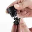 3pcs 1/4 Screw Car Tuning Accessories Ball Head Phone Holder (Black) - 6