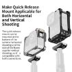 AMagisn Quick Release Cage for Insta360 Ace Pro 2/Ace Pro (Black) - 3