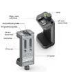Leaplight All-Metal Phone Mount with Dual Cold Shoe & Screw Ports - 4
