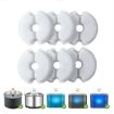 6pcs Cat Dog Pet Water Fountain Replacement Filters, Multiple Filtration - 1