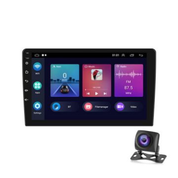 BMW E46 1999-2005 9" WiFi CarPlay Navigator with Camera - 1