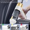 SUITU ST-6692Plus Car & Household Handheld Vacuum (White Gold) - 3