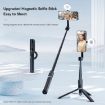 TELESIN Magnetic Selfie Stick Tripod with Bluetooth Remote (Black) - 2