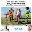 TELESIN Magnetic Selfie Stick Tripod with Bluetooth Remote (Black) - 6