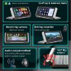 Foldable 6.86" Car MP5 Player w/ Bluetooth, CarPlay, Camera - 3