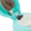 Reusable Leak-Proof Coffee Cup Lids for Tumblers (Black White) - 4