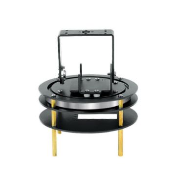 Yahboom Black 2DOF Electric Platform for Robot Car - 1