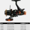 YUMOSHI KV6000 Dual Brake Fishing Reel, Metal Spool, 5.2:1 Ratio - 6