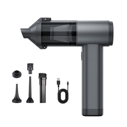 SUITU ST-6661 Plus Brushless Metal Handheld Car Vacuum (Silver Gray) - 1
