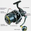 YUMOSHI TC12000 All-Metal Spinning Reel, 4.7:1 Gear Ratio - 4
