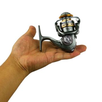 YUMOSHI BZ500 Mini Spinning Reel 5.2:1 for Rock/Ice Fishing - 1