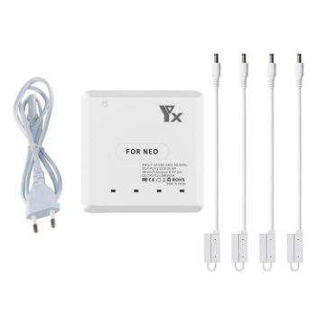 DJI Neo Drone YX Battery Charger Hub 4-Port EU Plug - 1