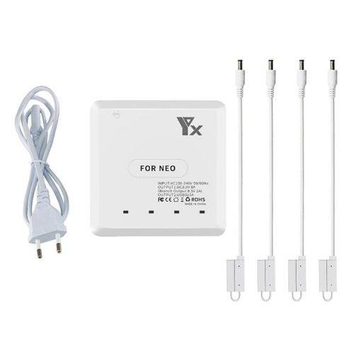 DJI Neo Drone YX Battery Charger Hub 4-Port EU Plug - 1