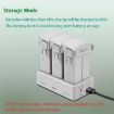 YX 3-Way Battery Charger for DJI Mini 4/3/3 Pro, 35W US Plug Hub - 4