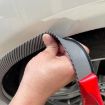 Carbon Fiber Self-Adhesive Car Wheel Arch Trim 1.5m 4.5cm Wide - 3