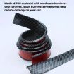 Carbon Fiber Car Wheel Arch Trim Guard, 3.5cm Wide, 1.5m Long - 5