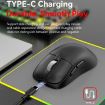 MKESPN Tri-Mode Wireless Gaming Mouse, 24000 DPI, RGB, Pink - 5