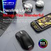 MKESPN Tri-Mode Wireless Gaming Mouse, 24000 DPI, RGB, Pink - 6