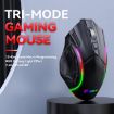 MKESPN W605 Triple-Mode 24000 DPI Wireless Gaming Mouse (Black) - 2