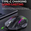 MKESPN W605 Triple-Mode 24000 DPI Wireless Gaming Mouse (Black) - 5