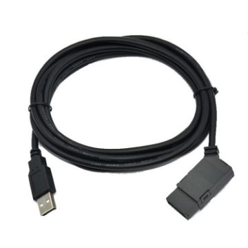 AMSAMOTION Siemens LOGO PLC Programming Cable, USB, Driver-Free - 1