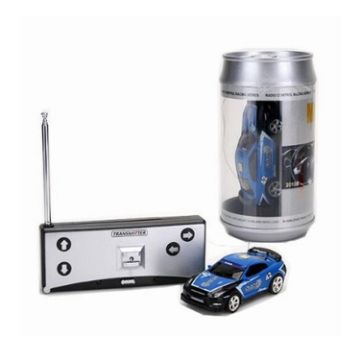 Mini RC Car Radio Remote Control Racing Car - Blue Coke Can - 1
