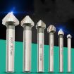 6 In 1 Chamfering Knife & Milling Cutter Hole Opener (White Diamond) - 1