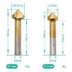 6 In 1 Chamfering Knife & Milling Cutter Hole Opener (White Diamond) - 4