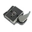 BEXIN Grey Tripod Head Quick Release Plate for Manfrotto 200PL-14 - 1