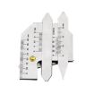 HJC40B Stainless Steel Welding Inspection Gauge Ruler - 1