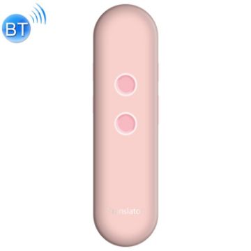 T4 Pink Portable AI Voice Translator, 42 Language Support - 1