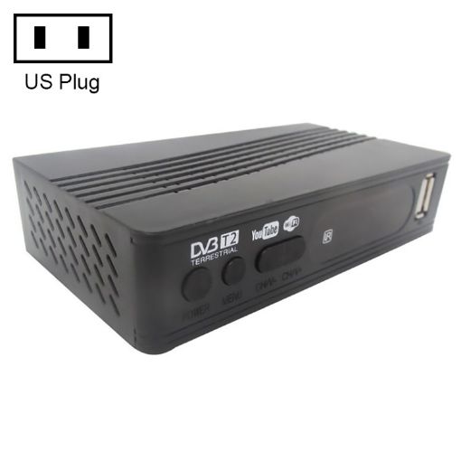 1080P Full HD DVB-TC/C Receiver Set-Top Box, US Plug T15-T2 - 1
