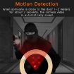 Danmini Q10 4.3" Motion Detection Camera Video Door Viewer, Black - 6
