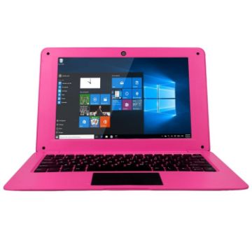 Pink 10.1" Laptop, 3GB+64GB, Intel N3350, Windows 10, EU Plug - 1