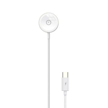 TOTUDESIGN CACW-073 USB-C Watch Magnetic Charger - White - 1