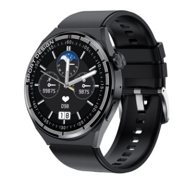HDT 3 Max Smart Watch 1.6" IP67 Waterproof NFC Bluetooth Call Black - 1