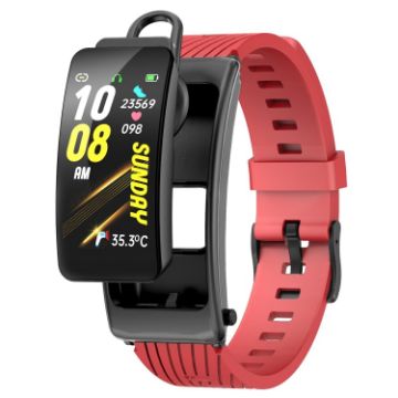 K20 1.14" Silicone Band Waterproof Smartwatch with Bluetooth Call - 1