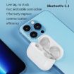 ROCK EB700 TWS Bluetooth 5.3 HIFI Earphones (White) - 3